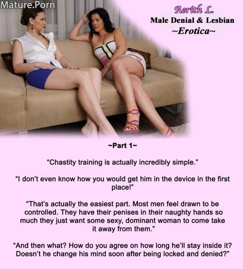 real-aerithlives:My Male Chastity and Lesbian Denial Books:https://www.smashwords.com/profile/view/AerithLRead big chunks of them for FREE.
