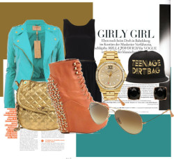 theuppitynegras:  How to Wear A Snapback by theuppitynegras featuring rose gold jewelry  Topshop  dress, ว / Faux leather biker jacket, ๅ / Jeffrey Campbell platform wedge booties / Marc Jacobs python handbag / Juicy Couture swarovski crystal jewelry