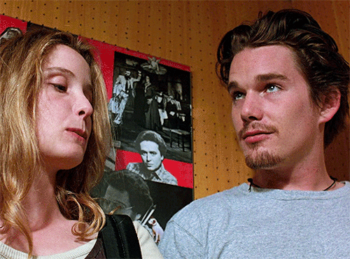 bijespers:  2022 JOURNAL » Before Sunrise (1995) dir. Richard Linklater  I believe if there’s any kind of God it wouldn’t be in any of us, not you or me but just this little space in between. If there’s any kind of magic in this world it must be