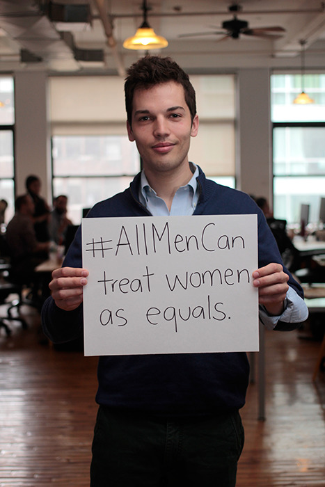 policymic:  36 men show us what real male activists look like  Ultimately, the #YesAllWomen