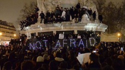 myarmorforsleep:  Paris is a brave city… They will get through this.. Already standing up.  