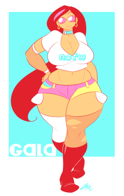 carmessi:  theycallhimcake:  5-tone Gala doodle. (/ -  -)/  Oh man =3!! Demn Hips! ٩(●̮̮̃•)۶  i like those tones, and the nsfw shirt it needs to be in the official Gala’s wardrobe   mah goddess Gala~ &lt;3 &lt;3 &lt;3 &lt;3
