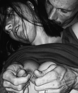 littlerestlessone:  She tensed as he pinched, her body squirming against his, her fingers curling into fists. &ldquo;I’m not letting go.&rdquo; he said, his voice firm, steady. &ldquo;I want this. Will you give it to me? Will you surrender?&rdquo; She
