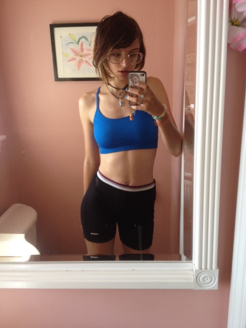 spacepixie:  I’m wearing workout clothes porn pictures