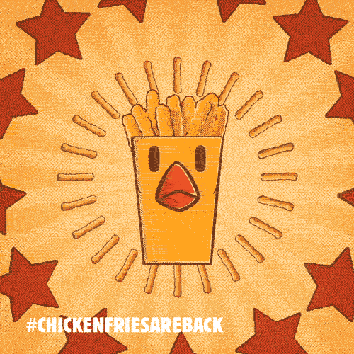 burgerking:  Chicken Fries are back.