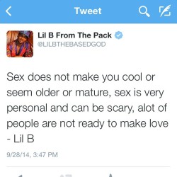 pinkvelourtracksuit:  lil b is so cute. i would fuck the shit out of him. 