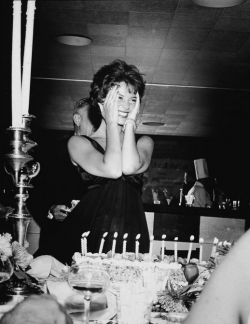 Woodnnatalie:  Happy Birthday, Natalie Wood !   ( 21St Birthday Party Held At Romanoff’s,Hollywood,California,