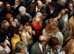 timelightbox:  Photograph by Alex Prager  Prager’s colorful, elaborately staged photographs of crowds, on view at the Corcoran Gallery of Art from Nov. 23, 2013 – March 9, 2013, comprise the artist’s most ambitious project to date. 