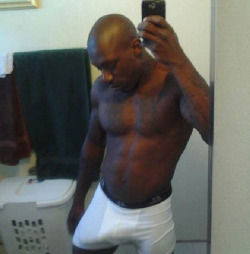 blackgayporn:  #bigbulge #TastyTuesday - sink your face into these big black bulges. have a sexy Tuesday night from Black Gay Porn Blog.  