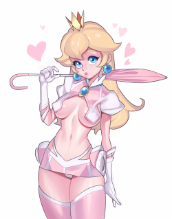 raspbeary:  race queen peach and rosalina alt color done during the stream!! thanks for comingggg also ych reminder!!   &lt; |D’‘‘