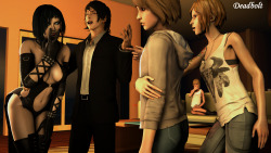 deadboltreturns:  Sandra and Dean invited some new friends over, a couple of whom had starred in the Game “Life is Strange”, to Dean’s Home. During that time, they got into a conversation about how they think the final episode would end. Sandra,
