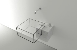 blazepress:  This minimal sink is perfection.