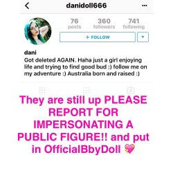 I&rsquo;m a public figure so PLEASE REPORT THEM for impersonating me!! 💚💚💚 there starting arguments and relationships with people to hurt them!😿😠 ONLY OTHER ACCOUNT IS MY BACKUP 👉🏻 @OfficialBbyDoll.420 👈🏻💚💚💚 #fakefriends