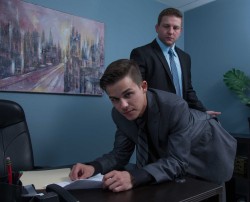 Flood-Shadow-In-Zoo:  Twink &Amp;Amp; Hunk White Collars In Office Gay Scenes