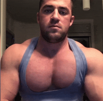 viralsmorphs:    Bounce those massive pecs big guy    Watch the full morphed video and get access to all content at patreon.com/viralsmorphs  