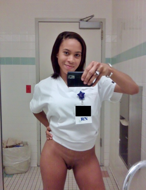 meatgod:  getmoneydollaz:  wackpanther:  All I have of this sexy nurse. And Andre is a lucky muthafucka.  http://getmoneydollaz.tumblr.com  Wonder if that is my brother, same name, meatGod approve