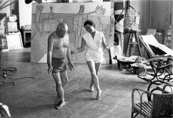 panhter:  jewist:  picasso learning ballet   this is my fav photo omg