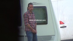 peeking-out-males:  edemansmalesportsblog:  caught by me today : don’t look so sad man, your cock is excellent, it’s written on your van ! many hot new catches today !   as Always ALL my own home made videos, in FULL HD, EXCLUSIVE at www.ericdeman.com