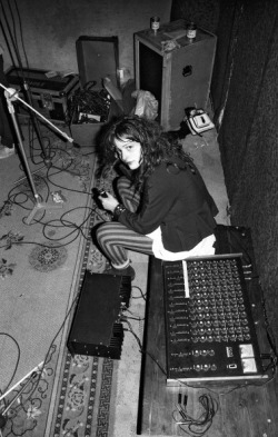 sweet-love-und-romance: The Slits: Ari Up in the basement at 6 Surrendale Place, Maida Vale, London, early 1977. Photo by Julian Yewdall. via 