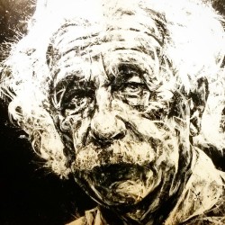 Beautiful #Einstein #portrait in a #nola #art #gallery #neworleans