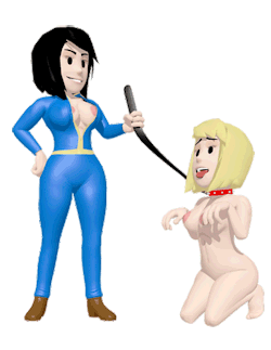 therealshadman:  therealshadman:  Added an entire animated Fallout 4 Lesbian Femdom Perk set on Shadbase. http://www.shadbase.com/yuri-femdom-perks/ Thanks Skuddbutt for making the models and animating them!   Added more low res versions of the femdom