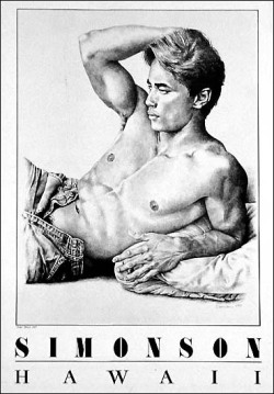 retro-gay-illustration:Todd by Douglas Simonson.