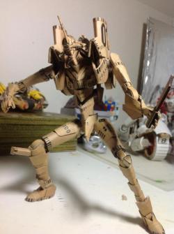 albotas:  Papercraft Eva Unit 01 The Human Instrumentality Project couldn’t engineer this amazing papercraft if they tried. Yes, it transforms into that tank, and yes, that’s an RX-78 in the background. Blasphemy! I kid - I love both Evangelion and