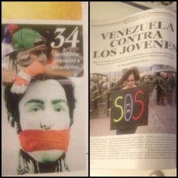 #venezuela #jovenes #protestas #revista #rollingstone #articulo #sos #fuerza #estudiantes #venezolanos #represión #país ! Venezuela no estas sola 💛💙❤️ !