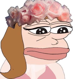 commongayboy:  This is a Lana Del Rey Pepe. A very rare pepe. Reblog it and you’ll get a rich sugar daddy! 