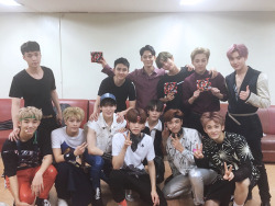 yixingsgf:  violetnpurple:  Why is lay standing 10 feet away from everyone else, lol?  bc he wants to be next to his son winwin 