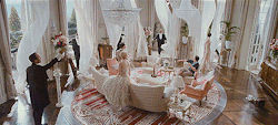poshprepster:  The Great Gatsby  This by far was the most well planned out scene layout and my favorite.  