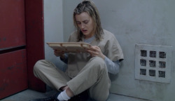 thebicker:  thebooksmith:  bitch-media:  On February 25, 2014, Orange is the New Black author Piper Kerman testified at the Senate Judiciary Subcommittee hearings on solitary confinement in Washington, DC. Unlike her fictional character, Kerman was