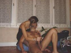 houseofhandjobs:  Young girl rubbing him one out.