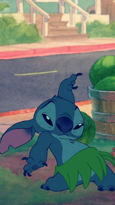 askadisneycharacter:  Stitch iPhone 5s Wallpapers! (pt. 2) Requested