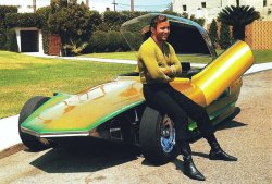 Capt. Kirk wearing yoga pants before they
