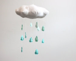 iluvetsy-features:  Cloud Mobiles — BabyJivesCo — Featured on I Luv Etsy! | pinterest | twitter 