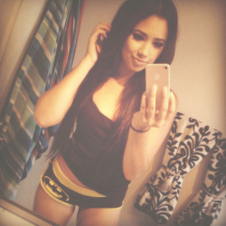 jasminevstyle:  Where did Jasmine get those Batman shorts I love them they are so perfect! Hope you have a great day  You can get them here in a large for ส.99 - http://shopping.yahoo.com/980533485-dc-comics-booty-shorts-juniors-girls-large-batman/