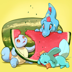 missmeirii:watermelon party