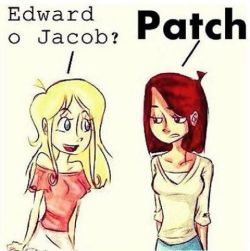 Edward o Jacob? PATCH! Asahsdgada en We Heart