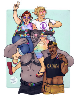 serenity-fails:  Happy Pride, everyone!! Pride was the theme for this month on my Patreon! Thank you so much to everyone who helped make it happen, I’m so grateful. This was something fun and a little bit cathartic for me, and I hope it can make you