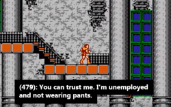 slbtumblng: textsfromcastlevania: (479): You can trust me. I’m unemployed and not wearing pants.  same