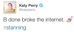 biblebeauty:  Katy Perry publicly degrading herself, December 2013 
