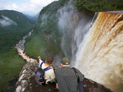 Natgeotravel:  Don’t Look Down. The Drop At Kaieteur Falls Is Four Times The
