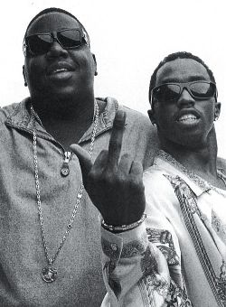 ultrahipdonthopthings:  Biggie &amp; Diddy: New York, 1990′s.
