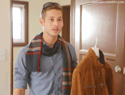 alekzmx:  model and youtuber Max Emerson naked in an episode of “Angry Black Roommate“ (x)  His butt!!!