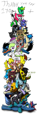 Here it is, finally done! Thank you all for the followers!! I&rsquo;m soooooo sorry this took me over 2 months to do, but you know school and all (and not playing terraria &gt;.&gt;;) This is a little something that I like to call The nomming tower XD