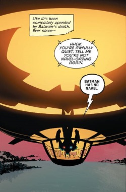 “Batman has no navel.”-Jim Gordon, Batman #41