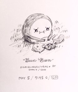kingofooo:  promo by writer/storyboard artist Seo KimBun Bun premieres Thursday, May 5th at 7:45/6:45c on Cartoon Network