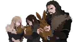 The HOBBIT + LOTR 2 by 黒い鳩 (click on the source for more!)