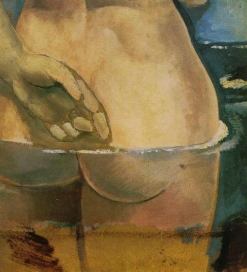 Salvador Dalí. Nude in the Water. 1924https://painted-face.com/